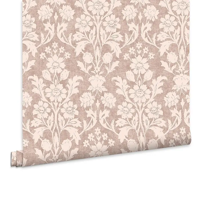 Laura Ashley Vliestapete Vliestapete Semington silhouette - Rosa, Sonstiges, 10 x 0,52 m