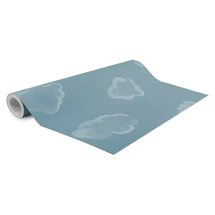 Superfresco Easy Vliestapete Vliestapete - kleine Wolke - Blau, Sonstiges, 10 x 0,53 m