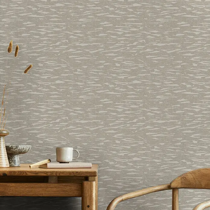 Superfresco Easy Vliestapete Vliestapete - Stoff Millie - Crème, Grafisch, 10 x 0,52 m