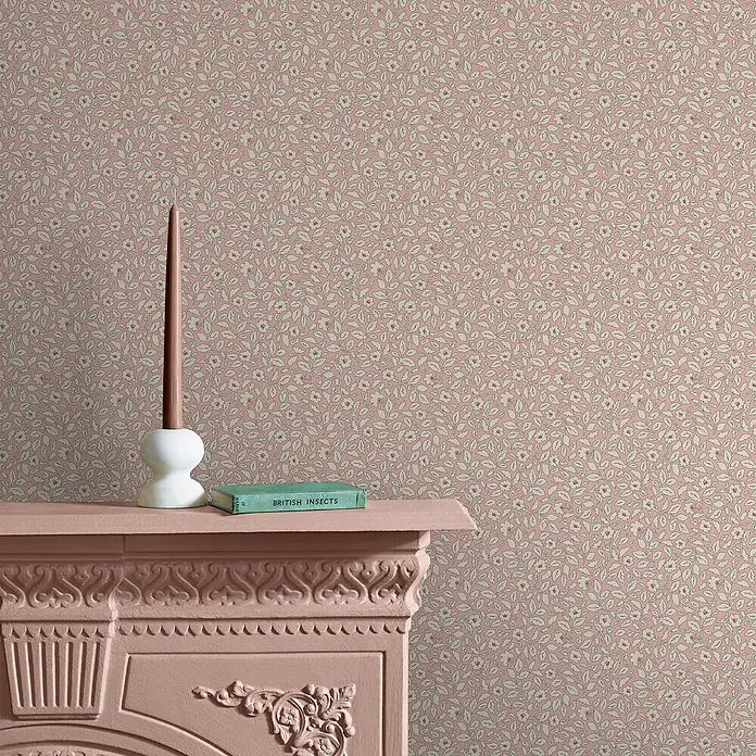 Joules Vliestapete Vliestapete Ditsy blumig - Rosa, Floral, 10 x 0,52 m