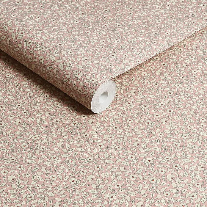 Joules Vliestapete Vliestapete Ditsy blumig - Rosa, Floral, 10 x 0,52 m