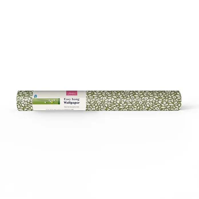 Joules Vliestapete Vliestapete Ditsy blumig - Grün, Floral, 10 x 0,52 m