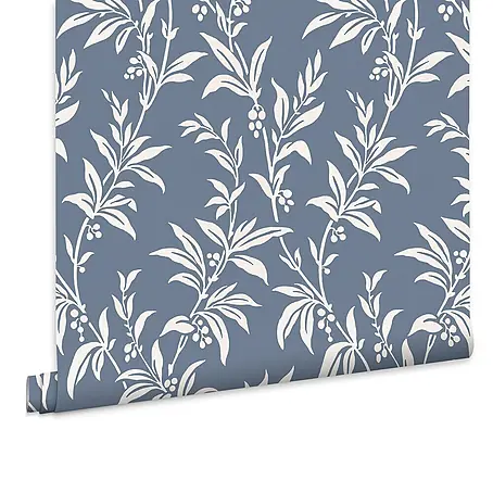 Laura Ashley  Vliestapete Vliestapete Paxford Blätter