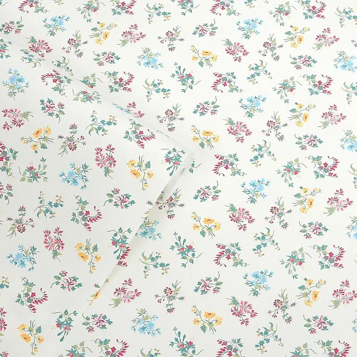 Laura Ashley Vliestapete Vliestapete Keeleigh - Mehrfarbig, Floral, 10 x 0,52 m