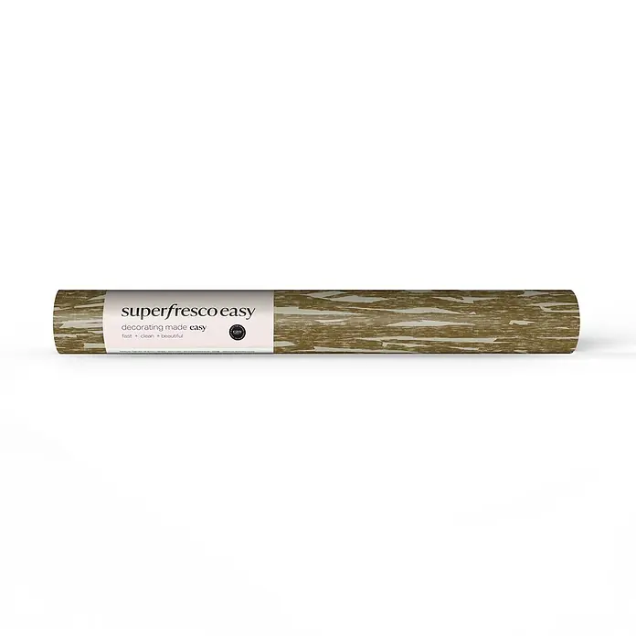 Superfresco Easy Vliestapete Vliestapete - Stoff Millie - Gelb, Grafisch, 10 x 0,52 m