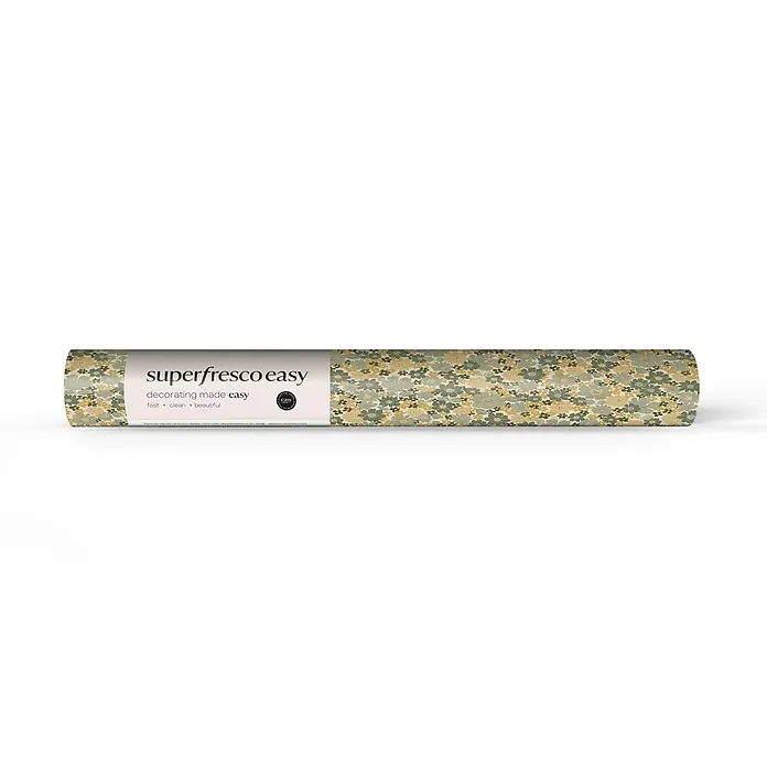 Superfresco Easy Vliestapete Vliestapete - Kleine blumen - Ocker, Floral, 10 x 0,53 m