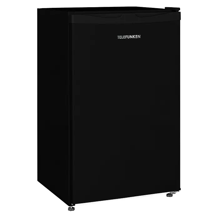 Telefunken Vollraumkühlschrank CF-31-121-B - Nutzinhalt Gesamt: 90 l, 50 cm x 480 mm x 830 mm, Schwarz