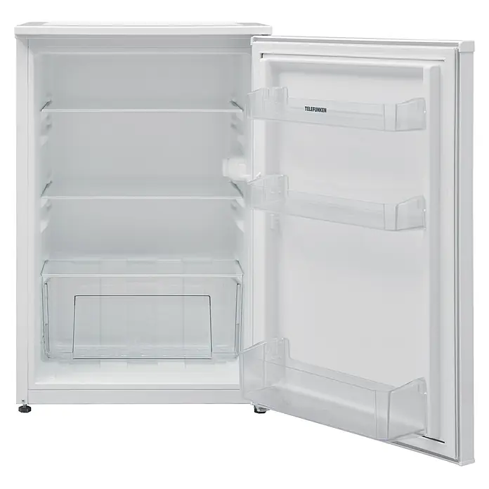 Telefunken Vollraumkühlschrank C-135-100-W - Nutzinhalt Gesamt: 135 l, 59,5 cm x 540 mm x 838 mm, Weiß