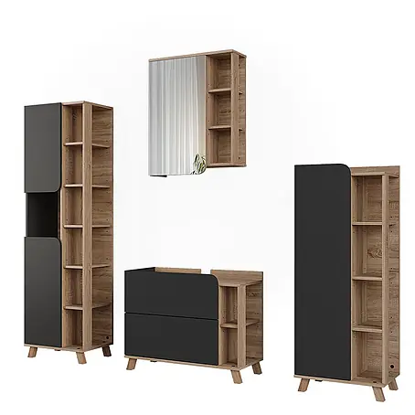 Vicco  Badmöbel-Set