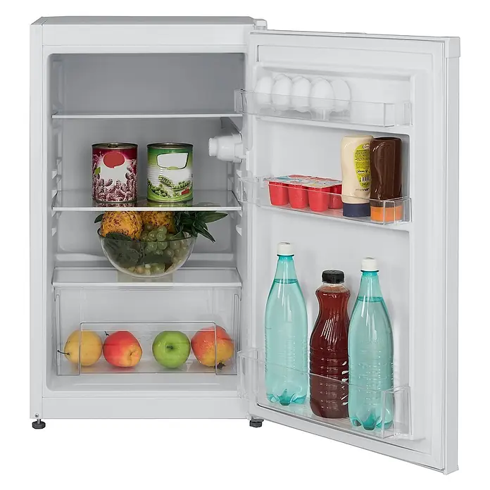 Telefunken Vollraumkühlschrank CF-31-121-W - Nutzinhalt Gesamt: 90 l, 50 cm x 480 mm x 830 mm, Weiß