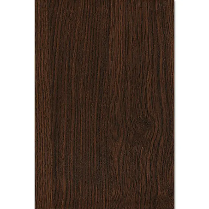 Spanplatte nach Maß - Stärke: 19 mm, L x B: 280 x 207 cm, Wenge - Nahaufnahme einer dunklen Holzmaserung, ideal für Texturen oder Hintergründe.