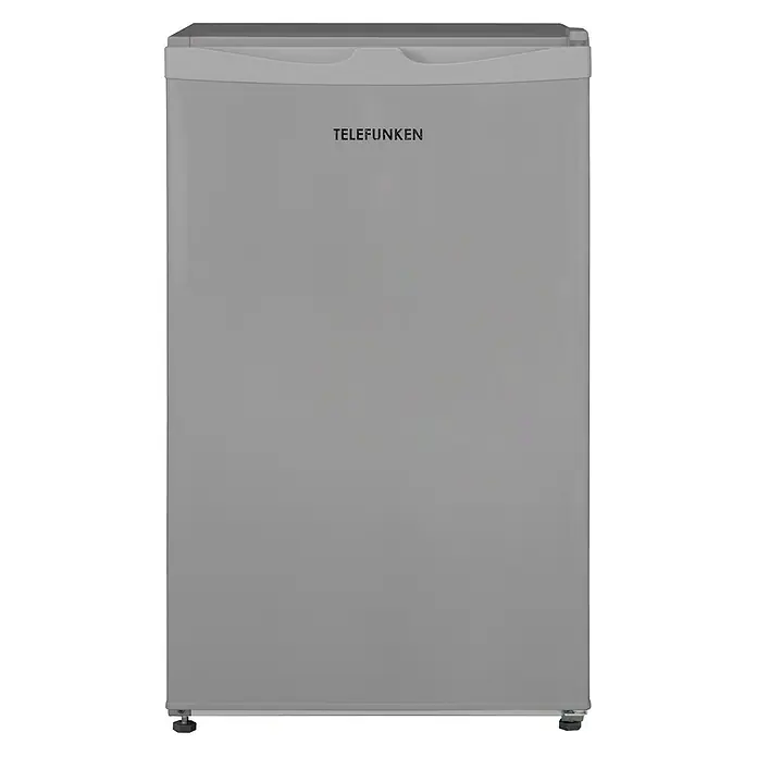 Telefunken Vollraumkühlschrank CF-31-121-S - Nutzinhalt Gesamt: 90 l, 50 cm x 480 mm x 830 mm, Silber