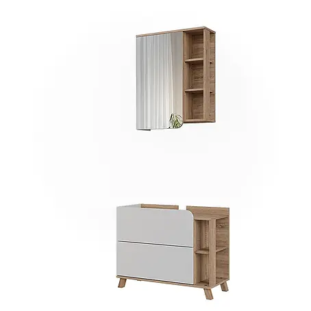 Vicco  Badmöbel-Set