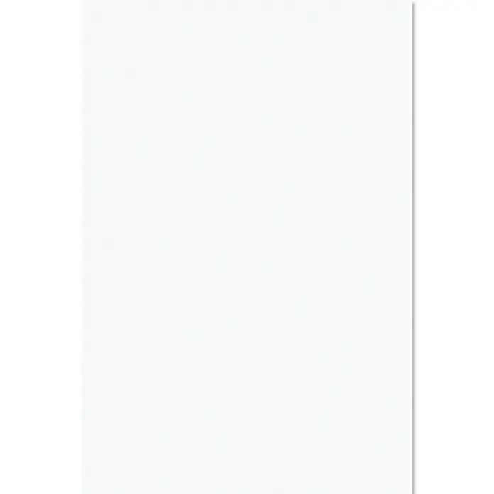Spanplatte nach Maß I - Stärke: 16 mm, L x B: 280 x 207 cm, Weiß - Ein sauberes, leeres Blatt Papier mit subtilem Schattenwurf, ideal für kreative Projekte oder professionelle Dokumente.