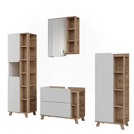 Vicco  Badmöbel-Set