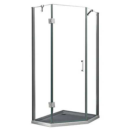 Glasdeals  Eckdusche VERTEX 100 x 100 x 195 cm