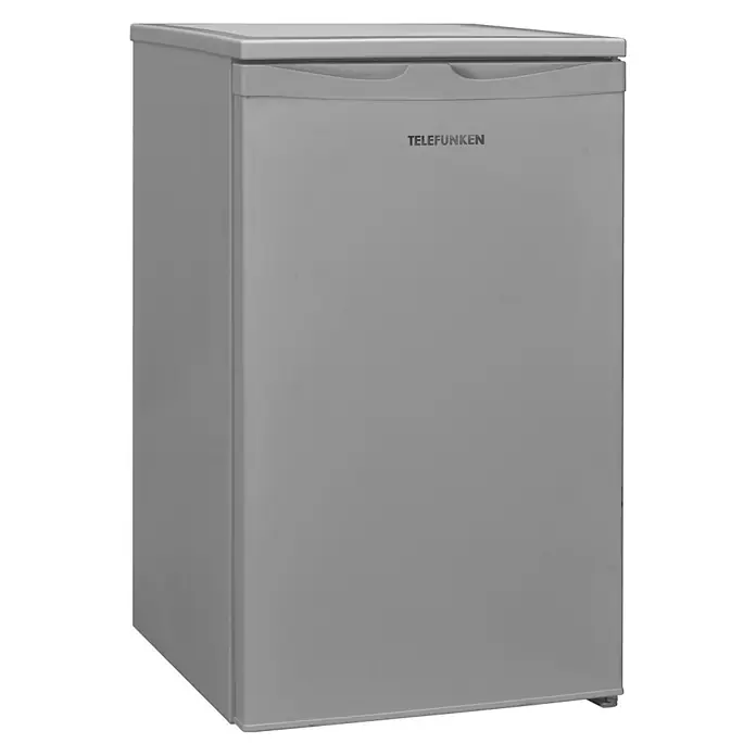 Telefunken Tiefkühlschrank CF-34-101-S - Nutzinhalt Gesamt: 63 l, 51 cm x 480 mm x 821 mm, Silber