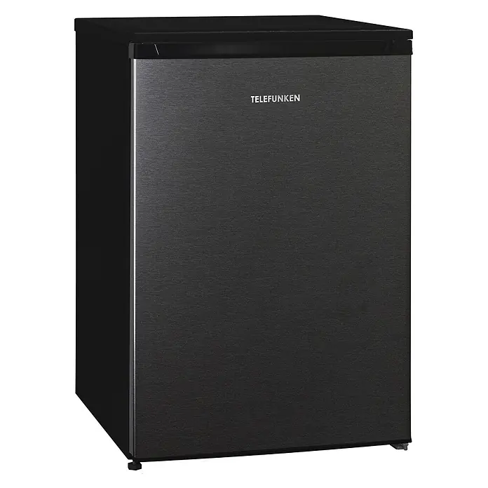 Telefunken Vollraumkühlschrank C-135-100-DI - Nutzinhalt Gesamt: 135 l, 59,5 cm x 540 mm x 838 mm, Schwarz