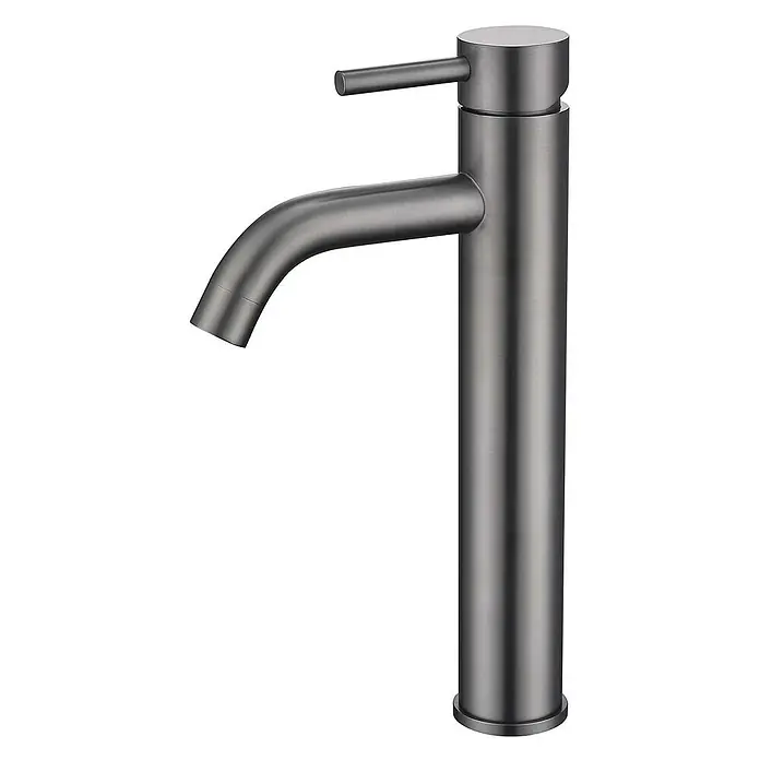 Poalgi Waschtischarmatur Rock - Black Gun Metal, Seidenmatt