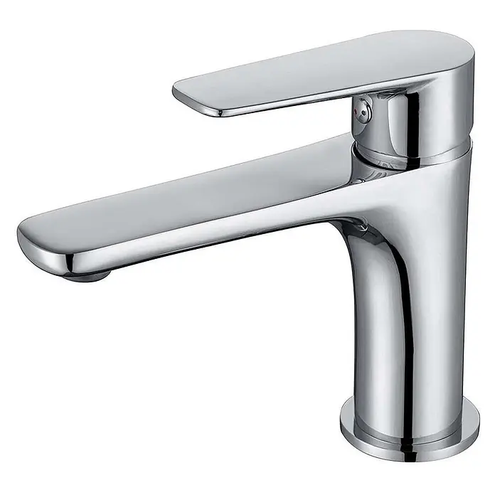 Poalgi Waschtischarmatur Nature Chrom -  - Moderner verchromter Einhebel-Waschtischmischer mit schlankem Design.