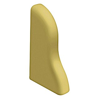 LOGOCLIC Endkappe (Gold matt, 2 Stk., Geeignet für: Sockelleiste K40)