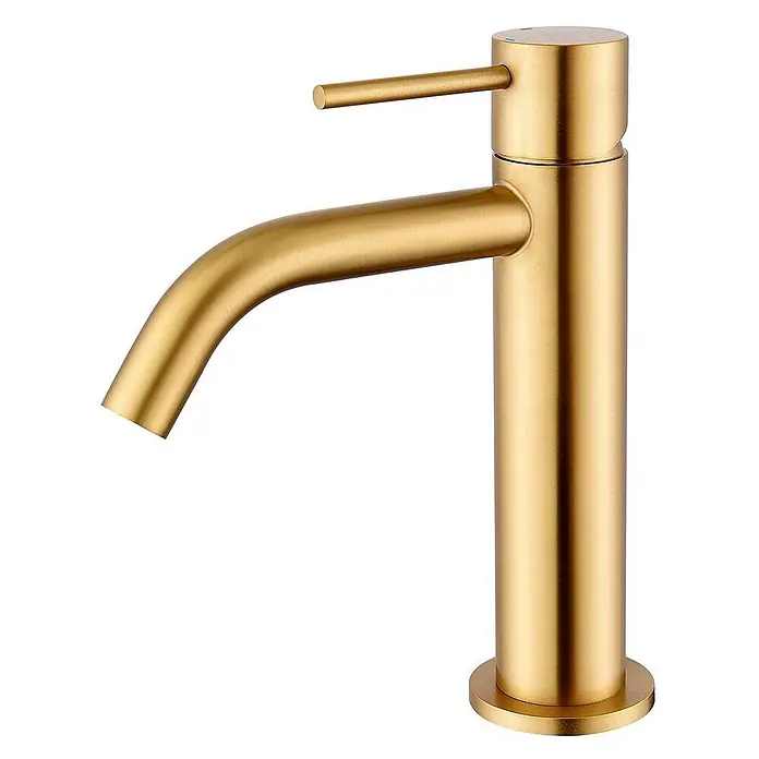 Poalgi Waschtischarmatur Promise - Gebürstetes Gold, Seidenmatt