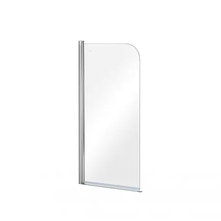 Bad Land  Badewannenaufsatz Badewannenaufsatz 1-teilig PRIME 1 70x140 cm ESG 5 mm Klarglas Silber