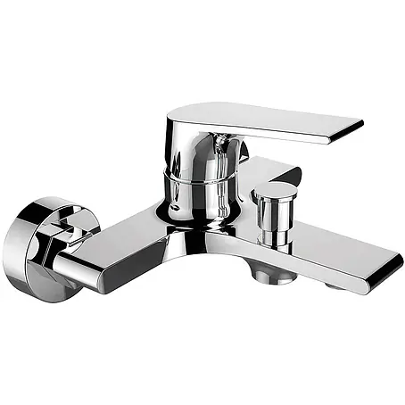 Bad Land  Badewannenarmatur PLATO Badewannenarmatur Silber
