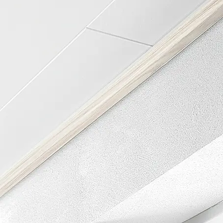 LOGOCLIC  Abschlussleiste Esche Weiß