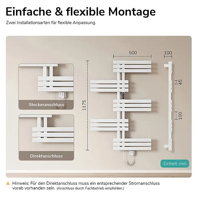 Emke Elektro-Badheizkörper PDFTR - 