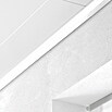 LOGOCLIC Deckenabschlussleiste Edelweiß Pore (2,6 m x 36 mm x 16 mm)
