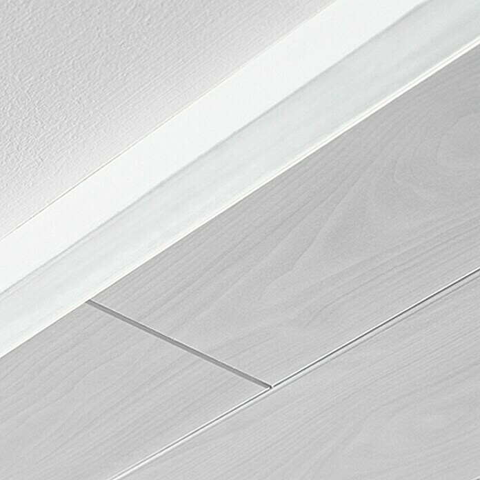 LOGOCLIC Kutna letvica Uni bijela (2,6 m x 35 mm x 35 mm)