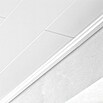 LOGOCLIC Deckenabschlussleiste Uni Weiß (2,6 m x 36 mm x 16 mm)
