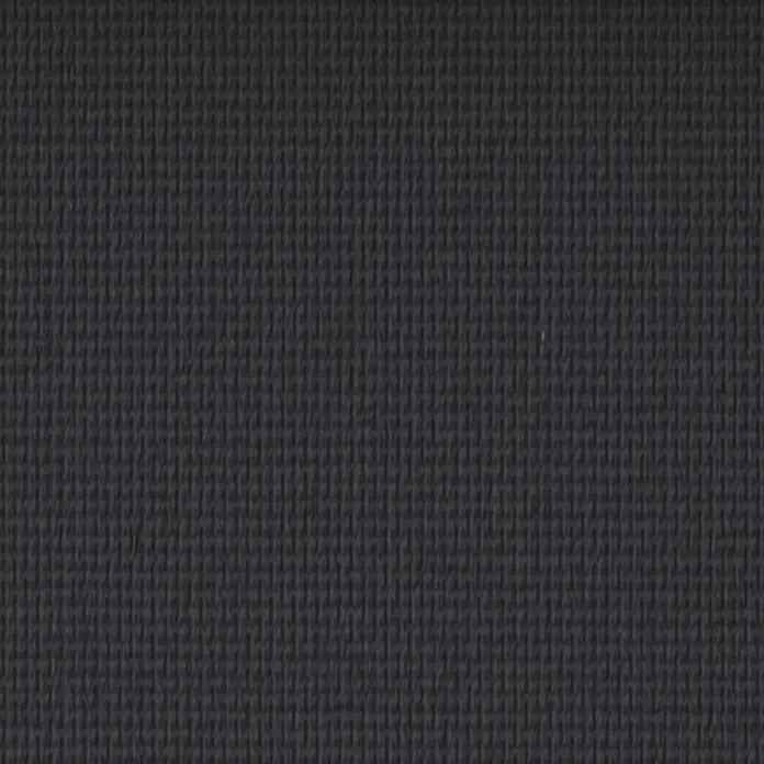 Rollo - B x H: 40 x 190 cm, Schwarz, Tageslichtdurchlässig - Dunkelgrauer strukturierter Stoff mit feinem, gewebtem Muster.