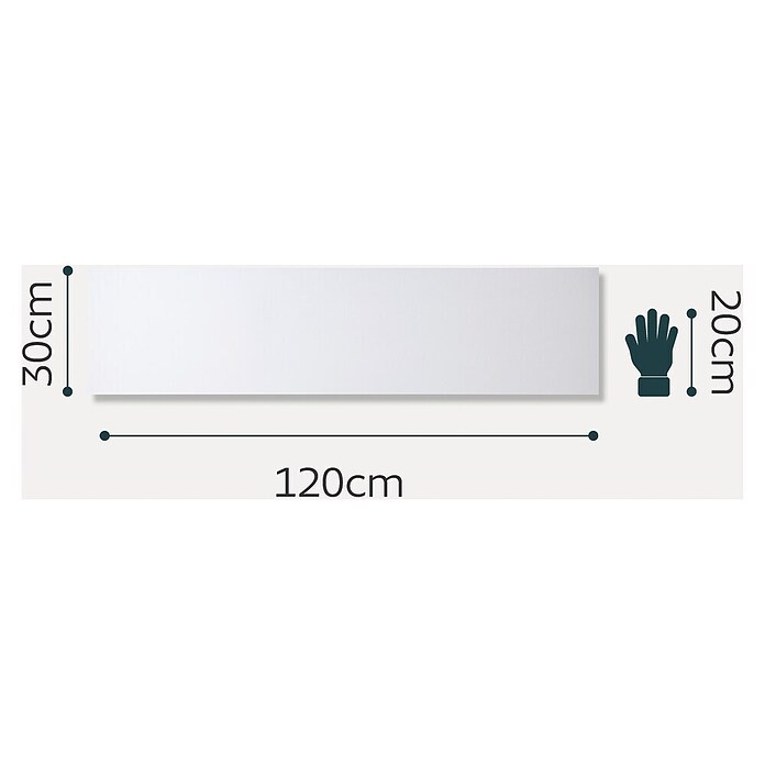 Eglo LED-Panel TURCONA-Z (31,8 W, L x B x H: 120 x 30 x 5 cm, Weiß, RGB) | BAUHAUS