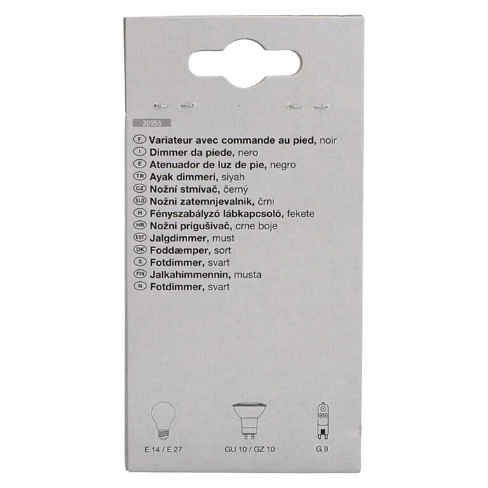 Fußdimmer Universal (4 - 100 W (LED), 40 - 250 W (Halogen oder Glühbirnen)) | BAUHAUS
