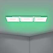 Eglo LED stropna svetilka Padrogiano  (Do x Š x V: 120 x 30 x 5 cm, Hladno bela, Jeklo, Bela, Možnost zatemnitve) | 3015 - Pendelleuchte Wohnraum | CACA - Pendelleuchte Wohnraum | CAC - Indoorleuchten | CA - Beleuchtung | C - Elektro | BAUHAUS