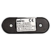 UniTEC Schnurzwischenschalter (Schwarz, 1-polig, 2(0,7) A)