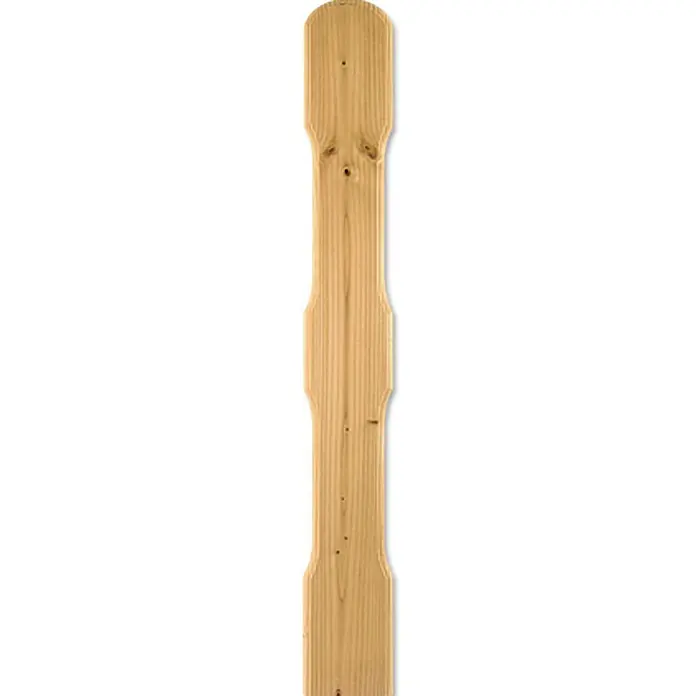 Balkonbrett - Douglasie, 880 x 115 x 18 mm, 1 Stk. - Holzlatte mit abgerundeten Kanten, ideal für DIY-Projekte und rustikale Dekorationen. Die Holzmaserung verleiht einen natürlichen Charme.