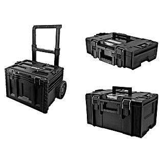 Toolson PRO-Case Juego de cajas de herramientas (3 pzs., Apilable)