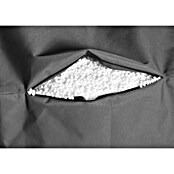 Sitzsack (95 x 90 cm, Anthrazit, 100 % Polyester/100 % Polyvinylchlorid)