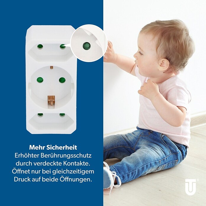 UniTEC Euro-Adapter (16 A, 3.500 W)