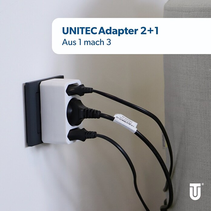 UniTEC Euro-Adapter (16 A, 3.500 W)