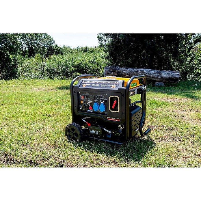 ITC Power Generador GG50XEI (Potencia nominal: 4,5 kW, Volumen del depósito: 15 l, Consumo: 1,83 l/h) | BAUHAUS