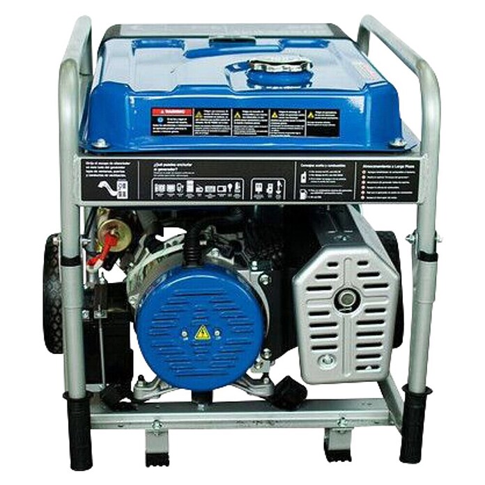 Hyundai Generador HHY7000FEK (Potencia nominal: 6,5 kW, Volumen del depósito: 25 l, Consumo: 2,8 l/h) | BAUHAUS