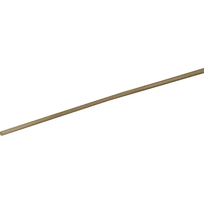 Profiles and more Rundstab - Ø x L: 5 mm x 100 cm, Buche, Glatt - Ein unbehandelter Rundholzstab, ideal für Bastelprojekte oder als einfache Stütze. Das Holz ist hell und hat eine glatte Oberfläche.