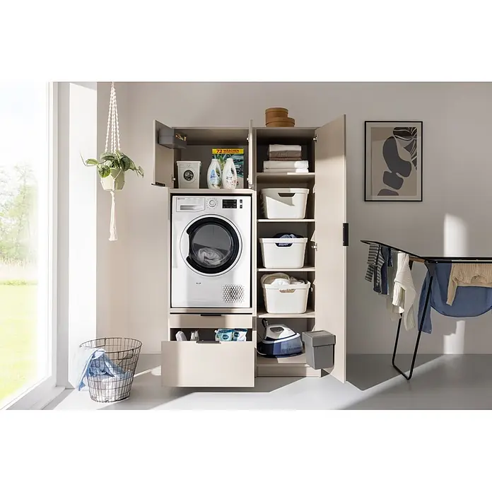 Fackelmann Waschmaschinenschrank Typ 6 - B x L: 115 x 65,1 cm, Kaschmir - Stimmungsaufnahme