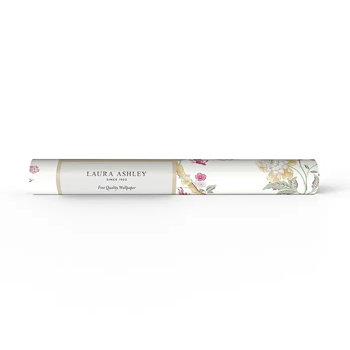 Laura Ashley Vliestapete Vliestapete Sommerpalast - Rosa, Floral, 10 x 0,52 m