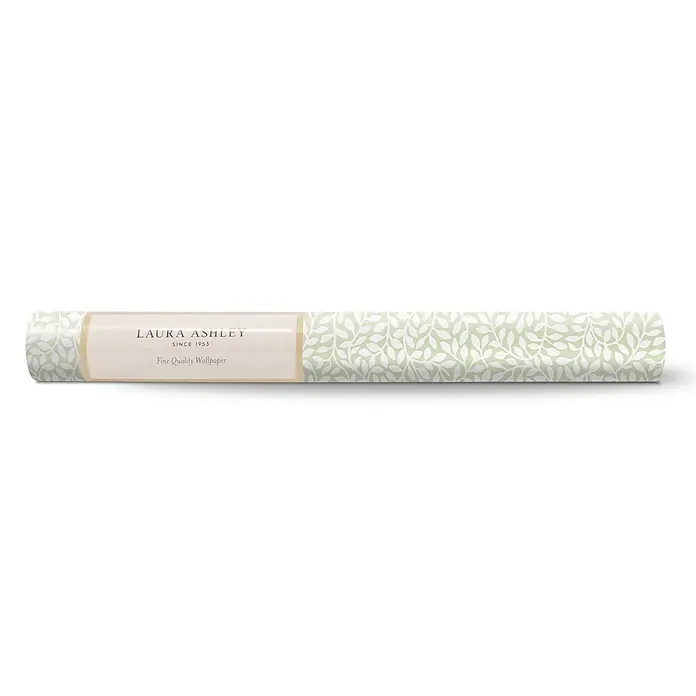 Laura Ashley Vliestapete Vliestapete Kleine Weinreben - Grün, Floral, 10 x 0,52 m
