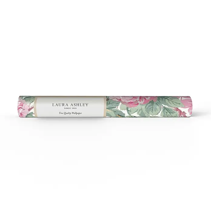 Laura Ashley Vliestapete Vliestapete Aveline - Rosa, Floral, 10 x 0,52 m